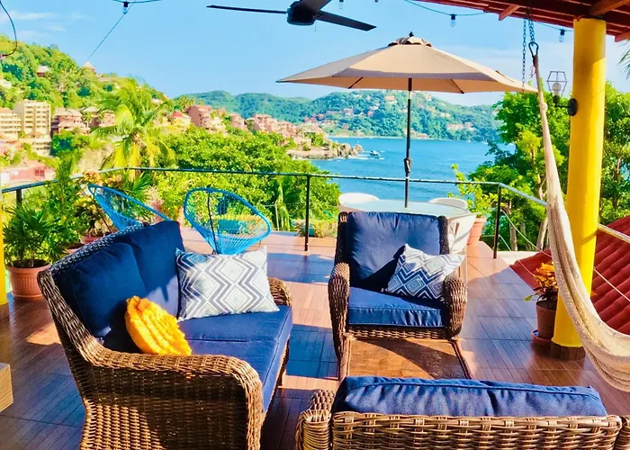 Sanka's Casita On Playa La Madera Near Centro Zihuatanejo
